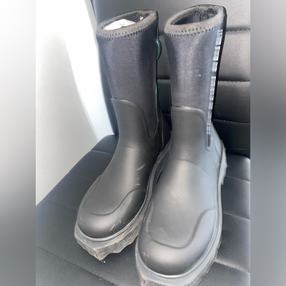 Off white Sponge Rubber Rainboot - Picture 5 of 7